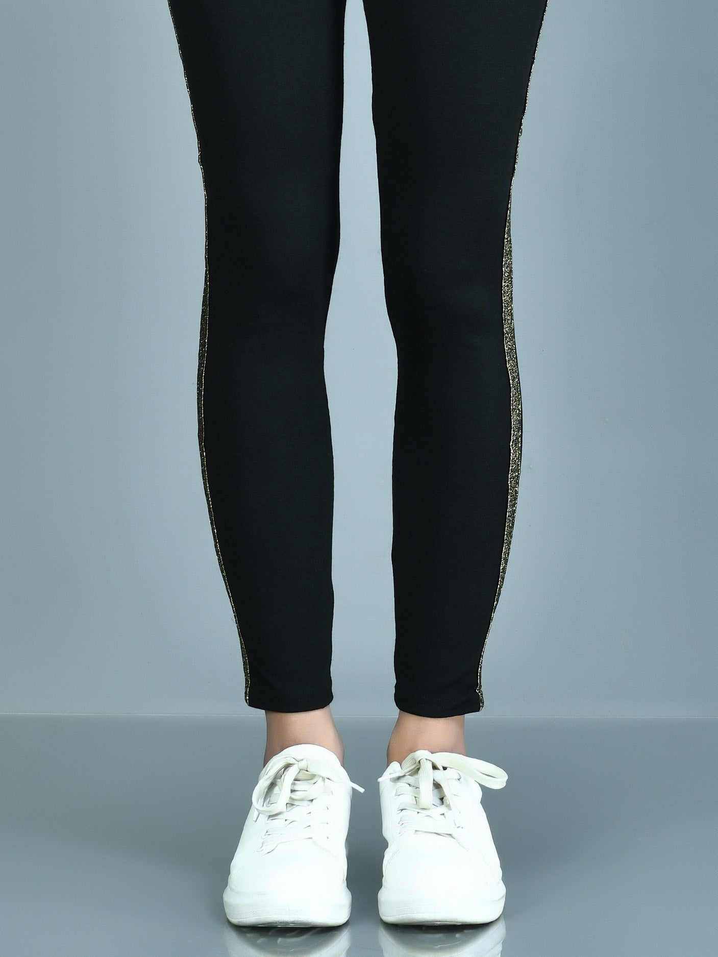 Shimmer Striped Tights