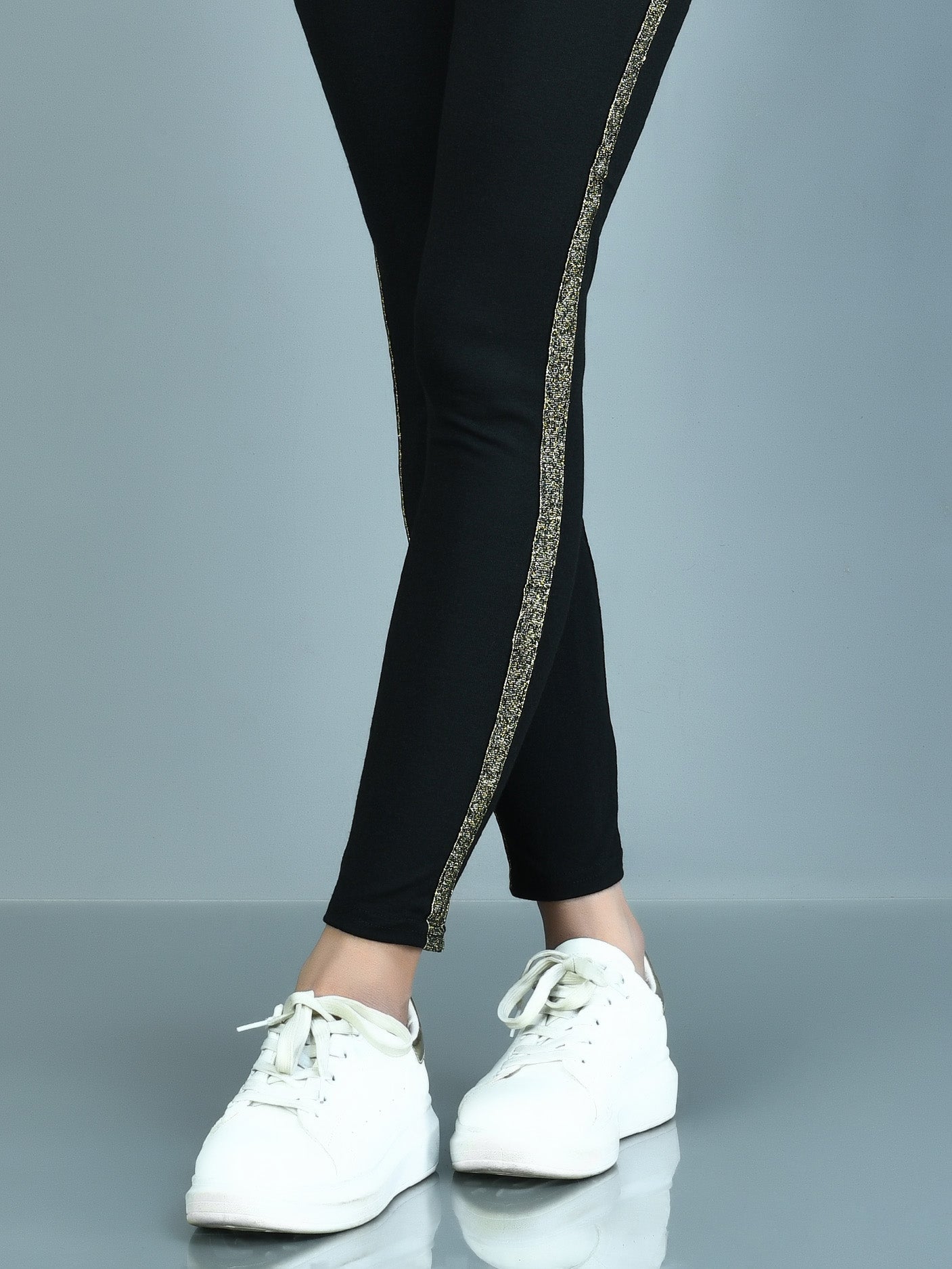 Shimmer Striped Tights