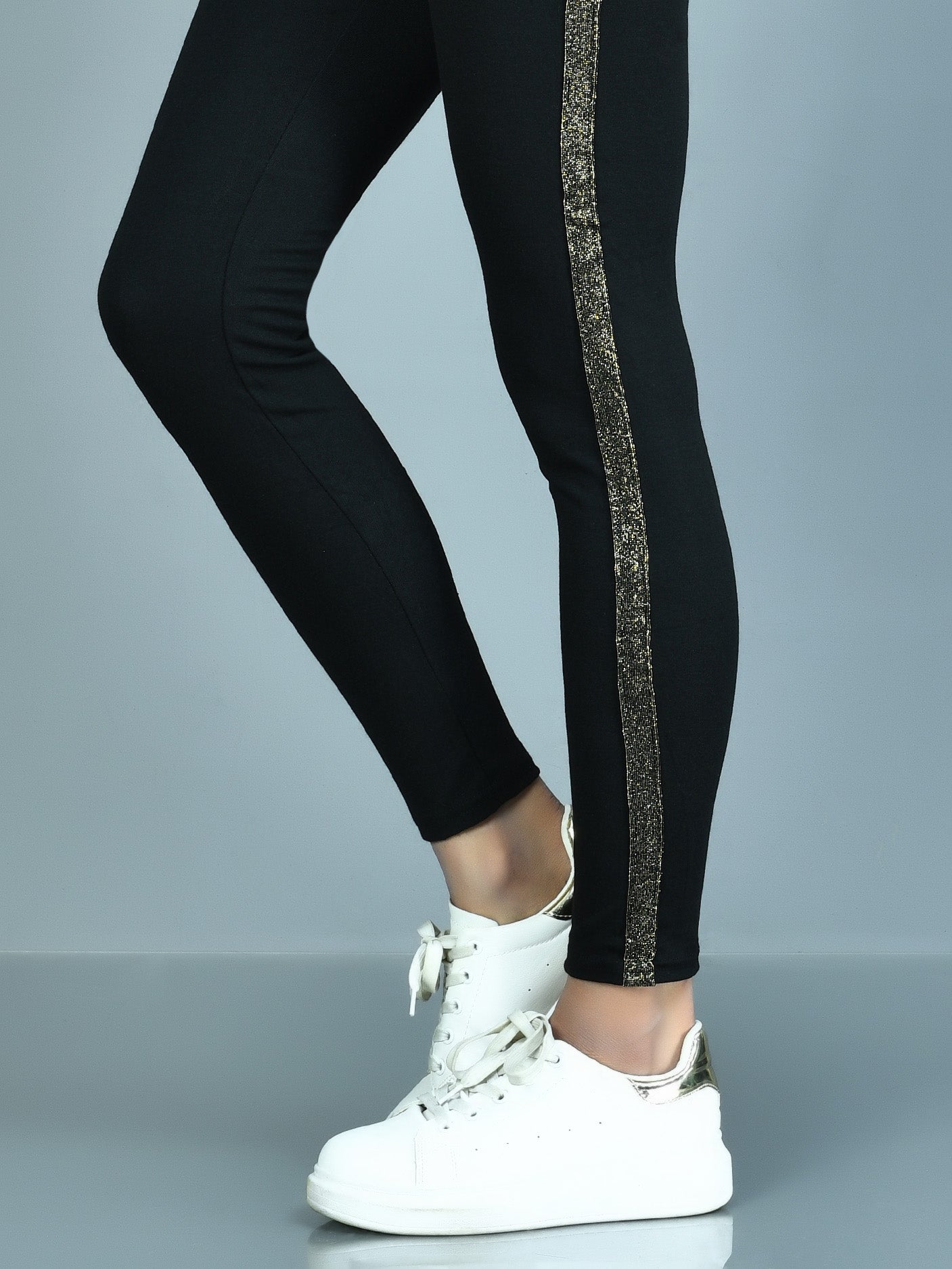 Shimmer Striped Tights