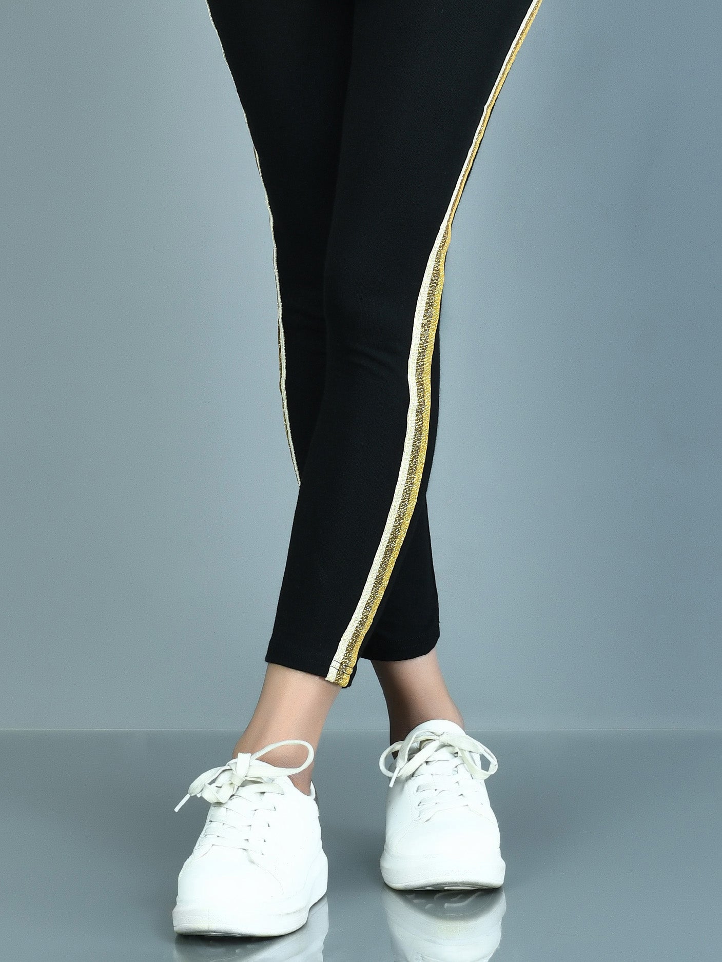 Shimmer Striped Tights