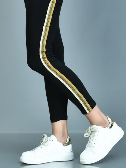 Shimmer Striped Tights