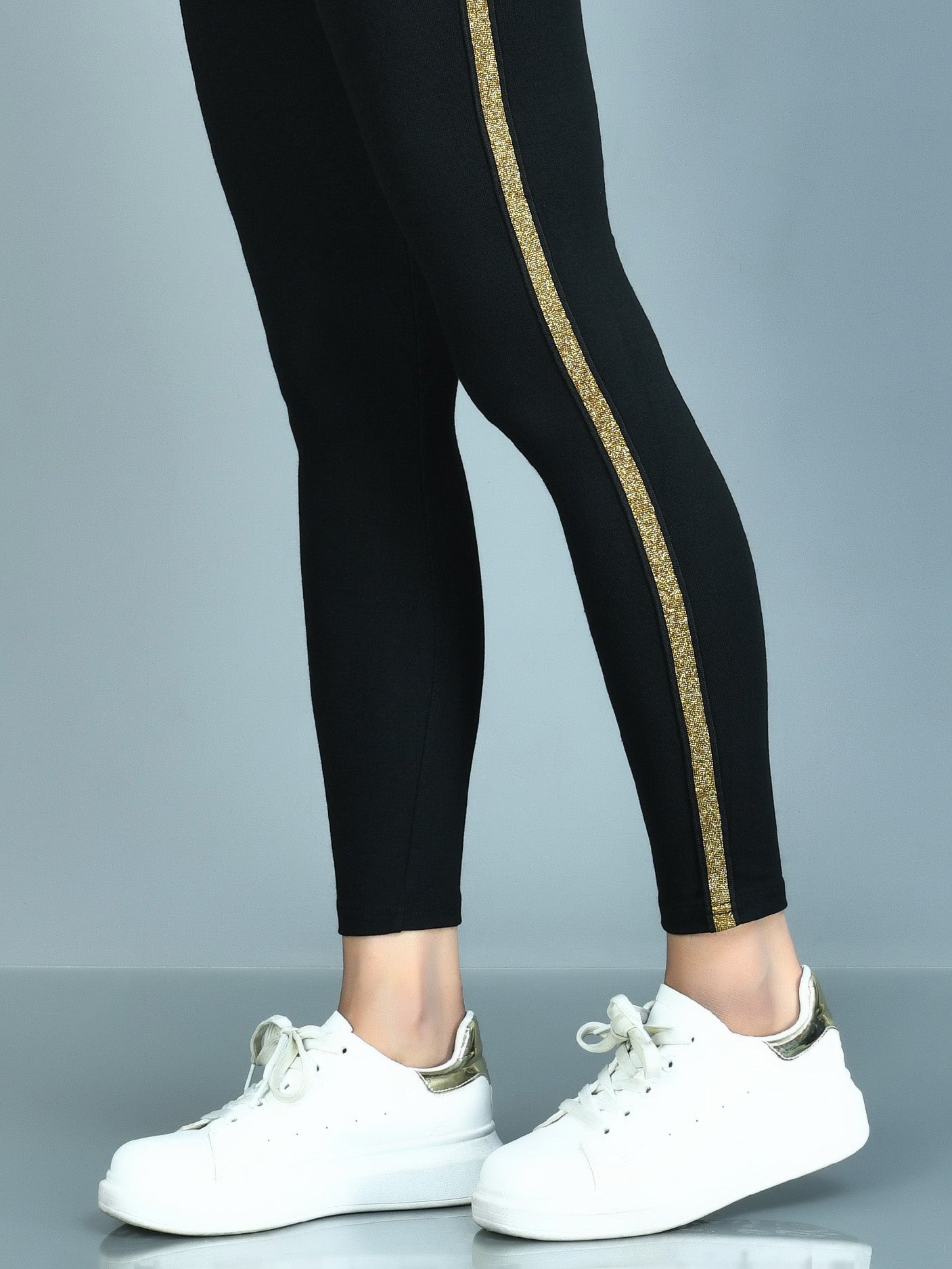 Shimmer Striped Tights