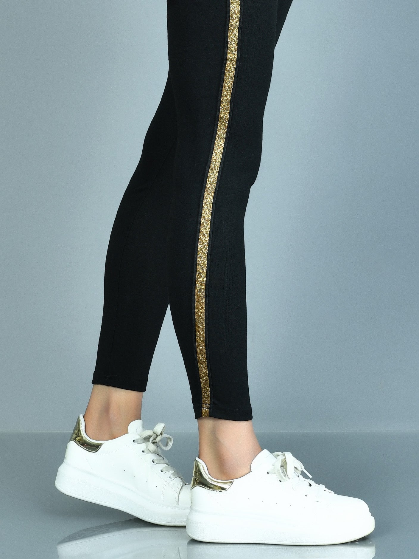 Shimmer Striped Tights
