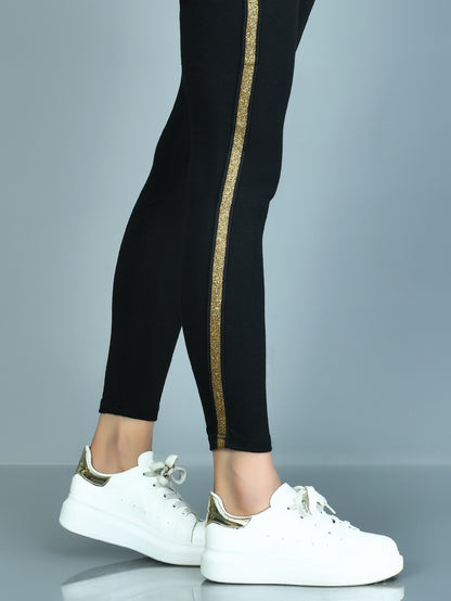 Shimmer Striped Tights