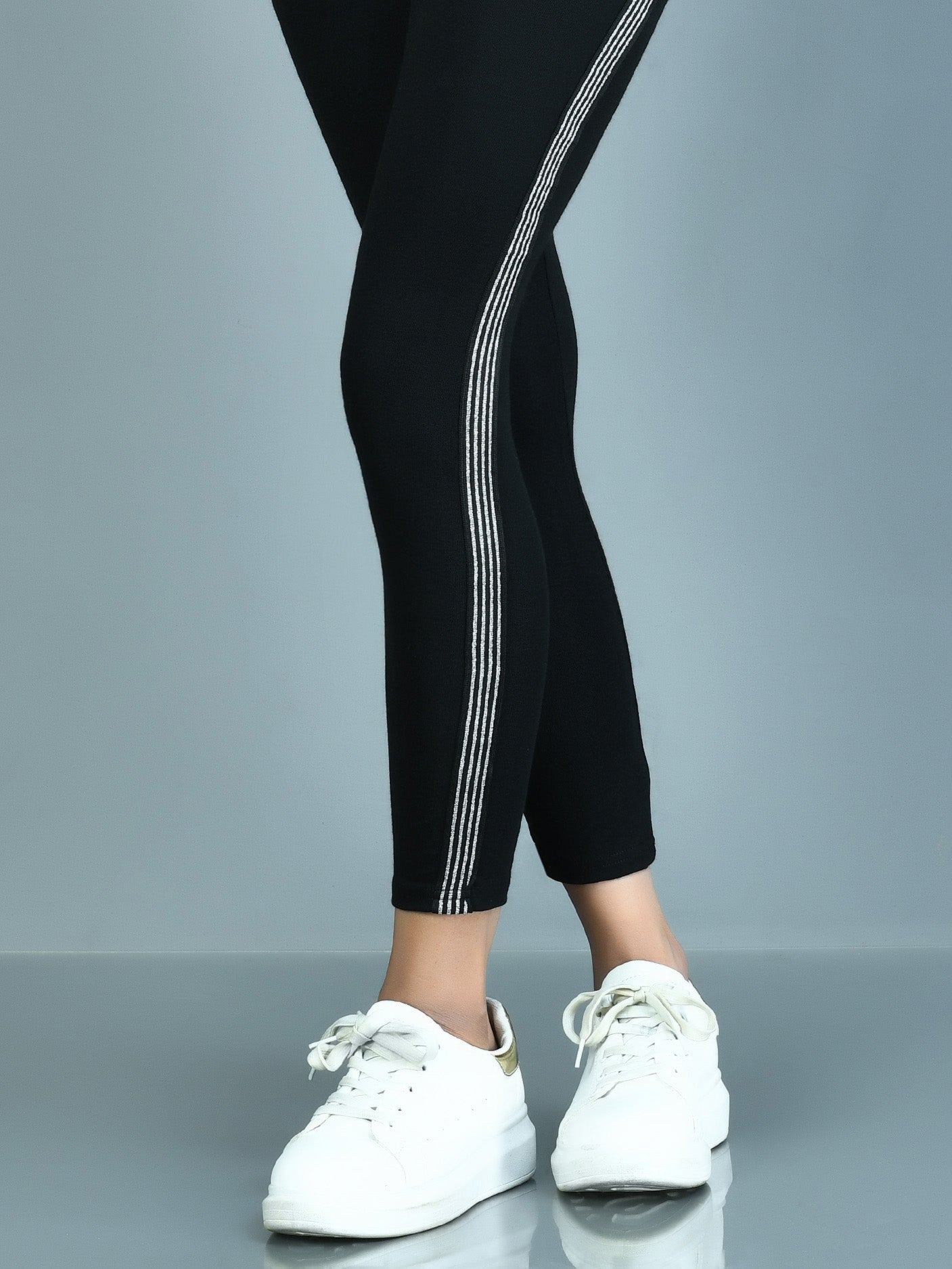 Shimmer Striped Tights