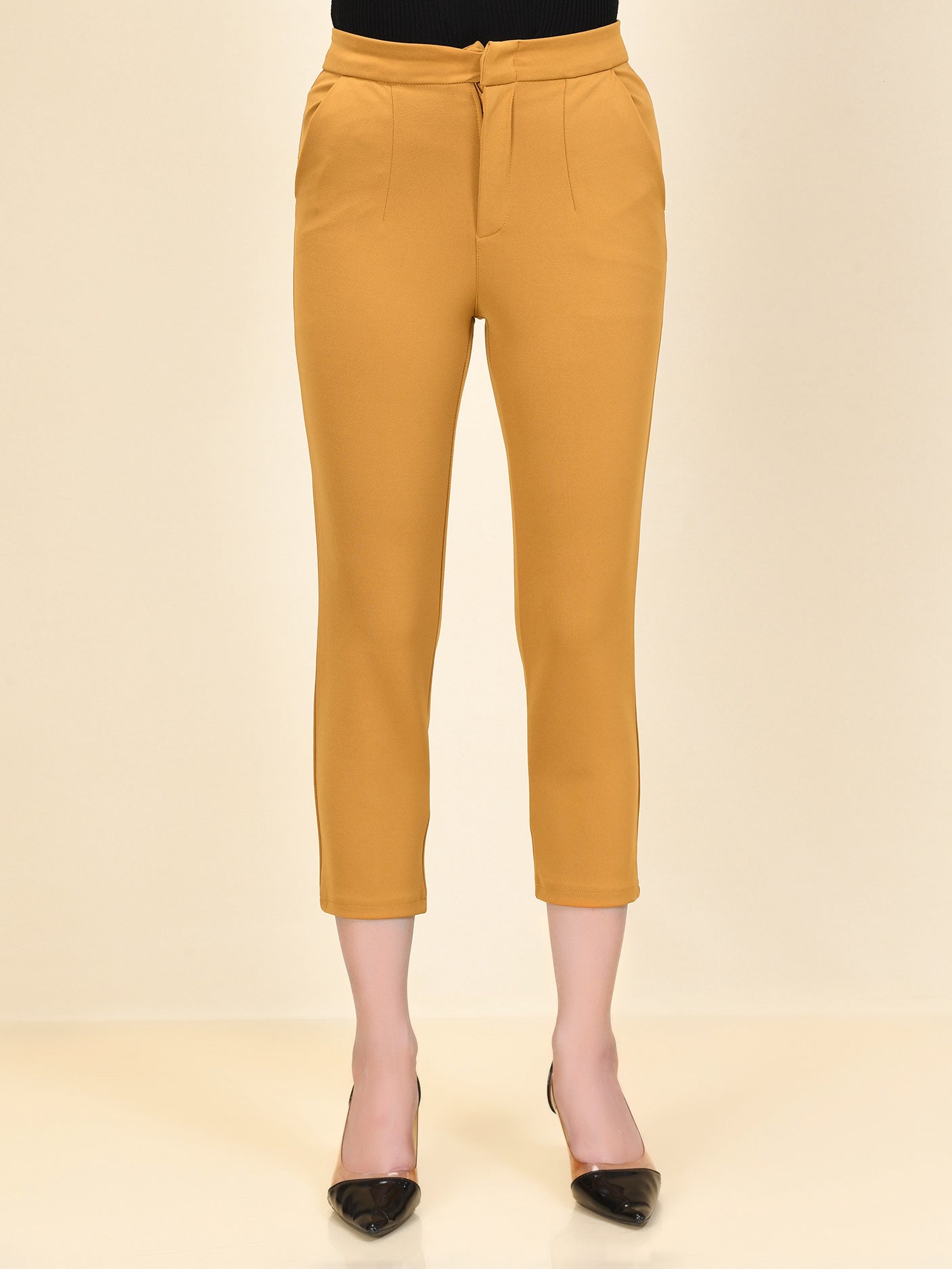 narrow-pants---mustard