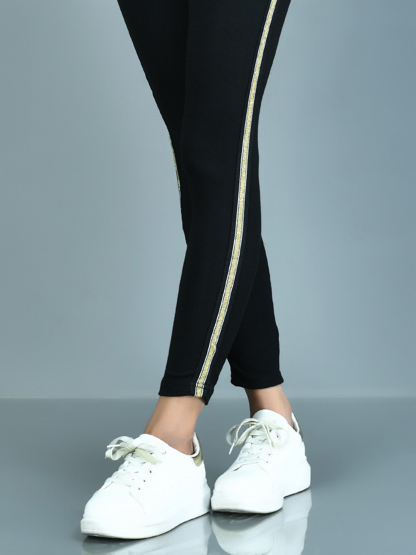Shimmer Striped Tights