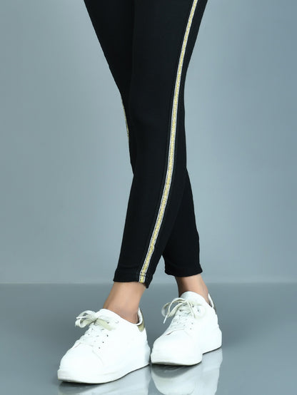 Shimmer Striped Tights