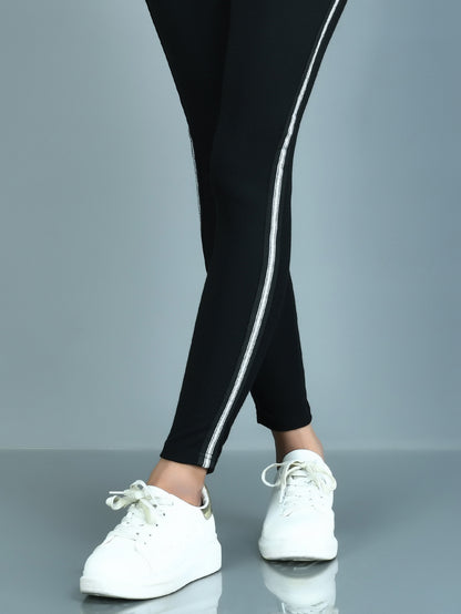 Shimmer Striped Tights