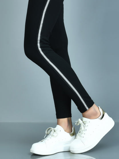 Shimmer Striped Tights