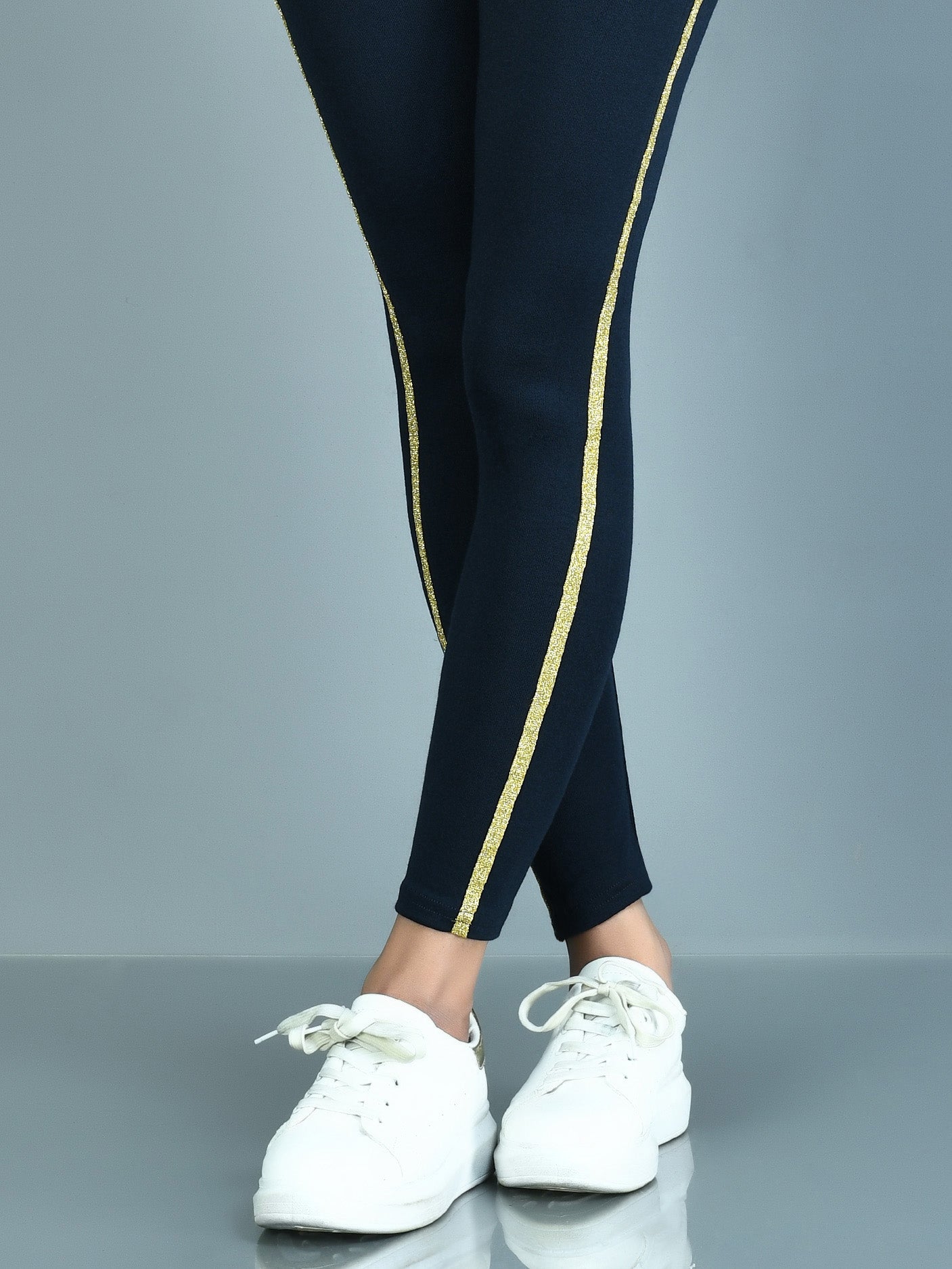 Shimmer Striped Tights