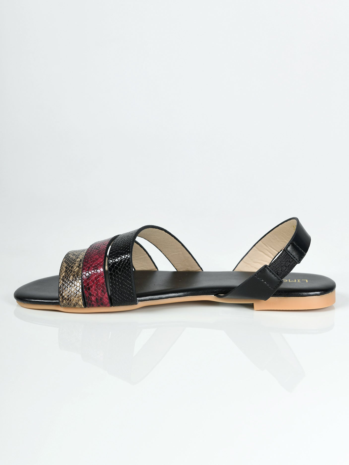 Textured Sandals - Black