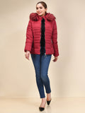 faux-fur-puffer-jacket---red