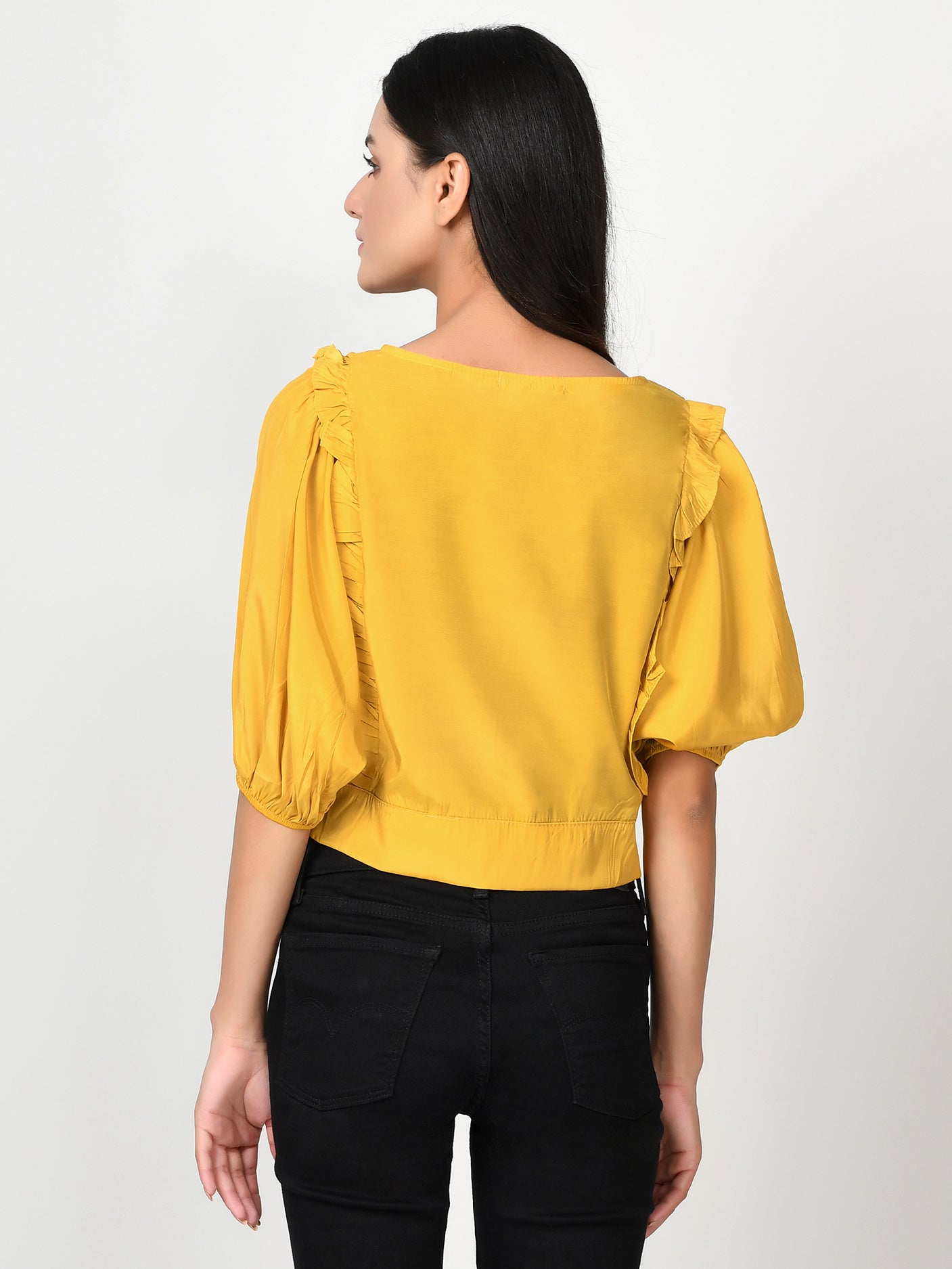 Knotted Silk Top
