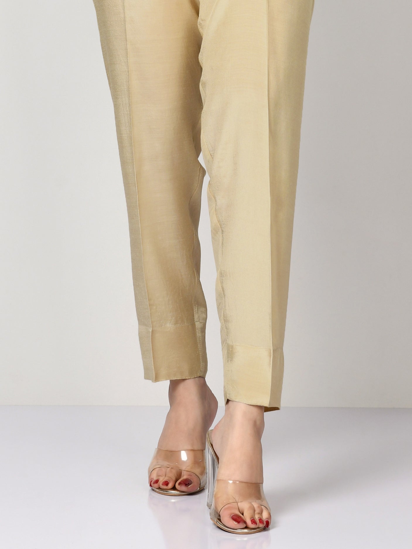Raw Silk Trouser