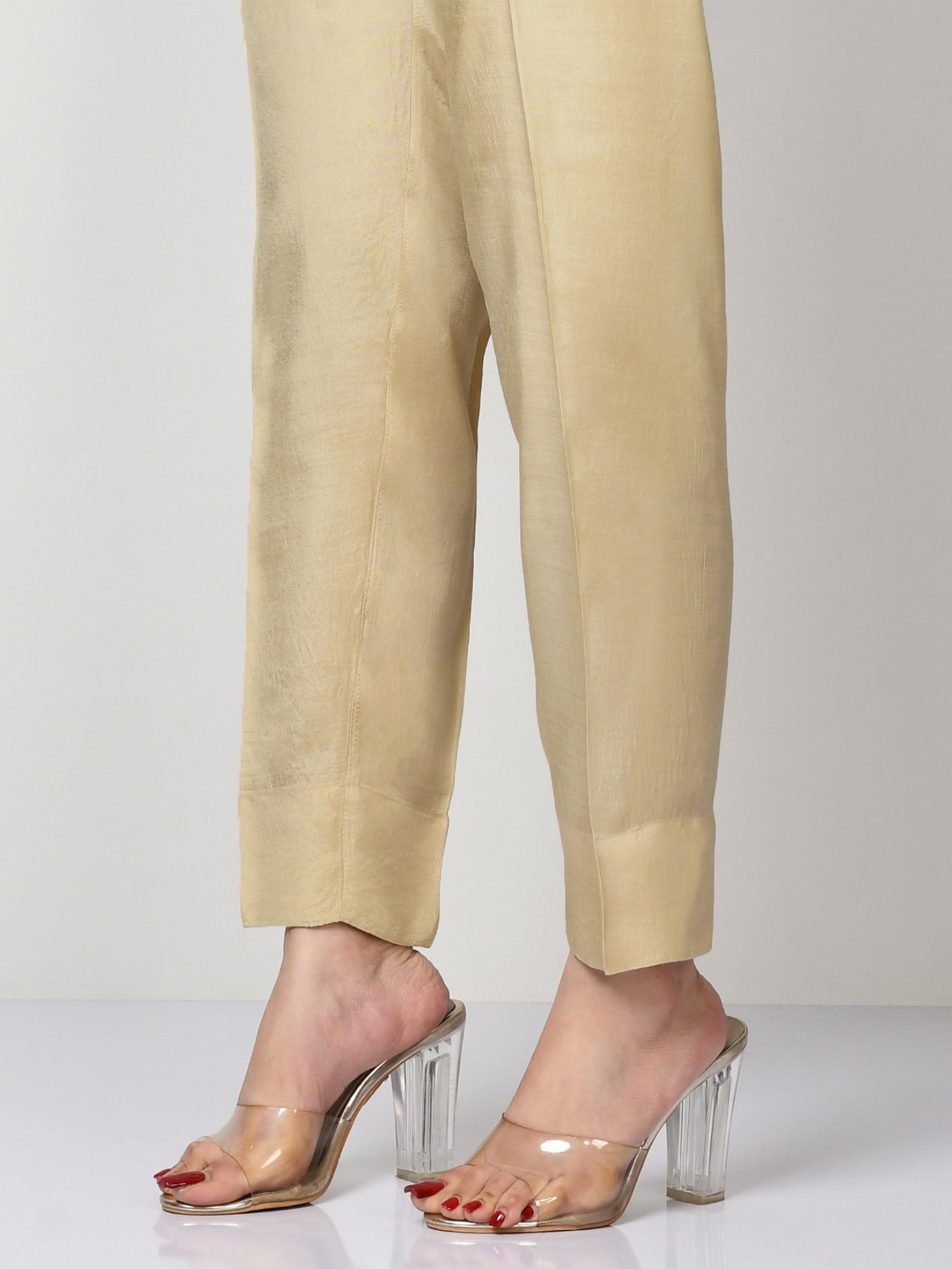 Raw Silk Trouser