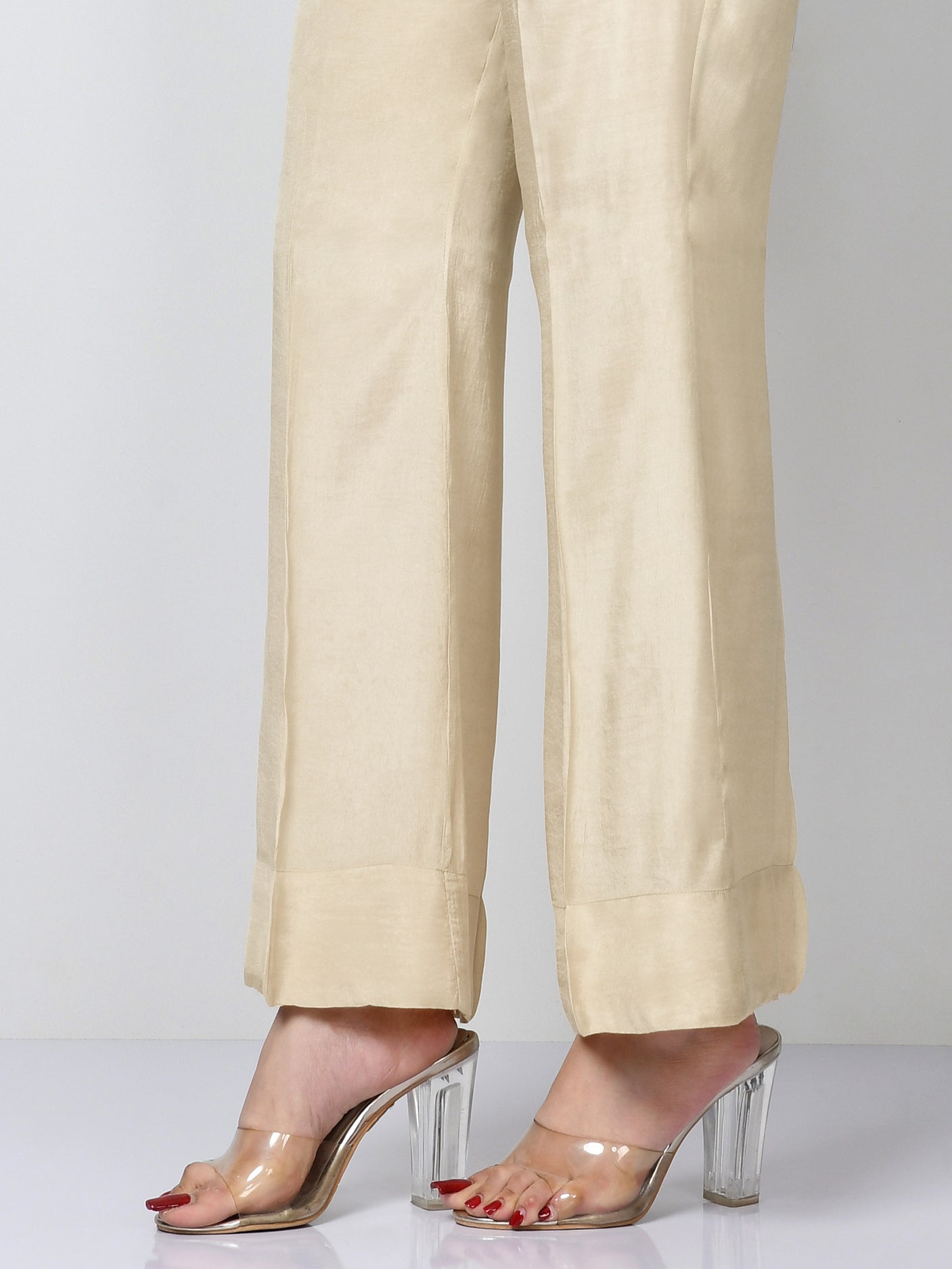 Raw Silk Pants