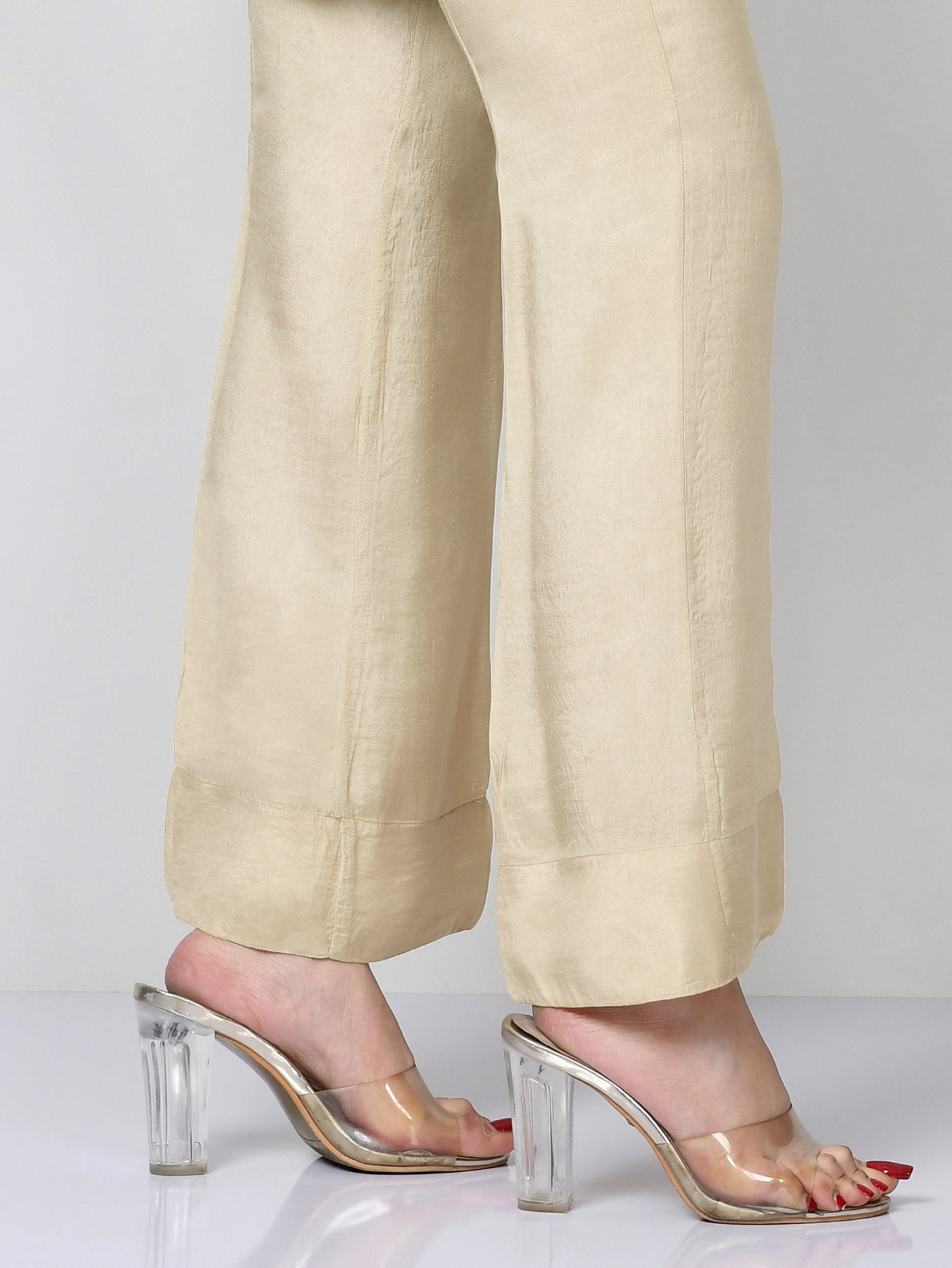 Raw Silk Pants