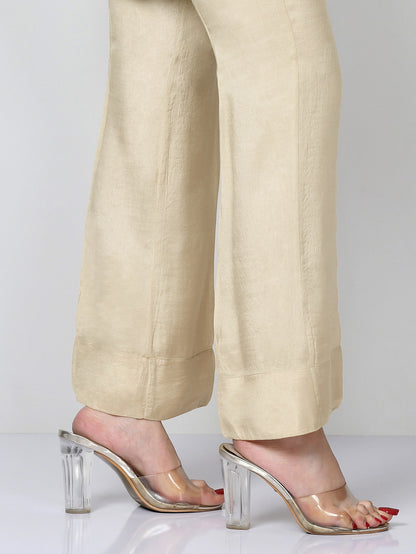 Raw Silk Pants