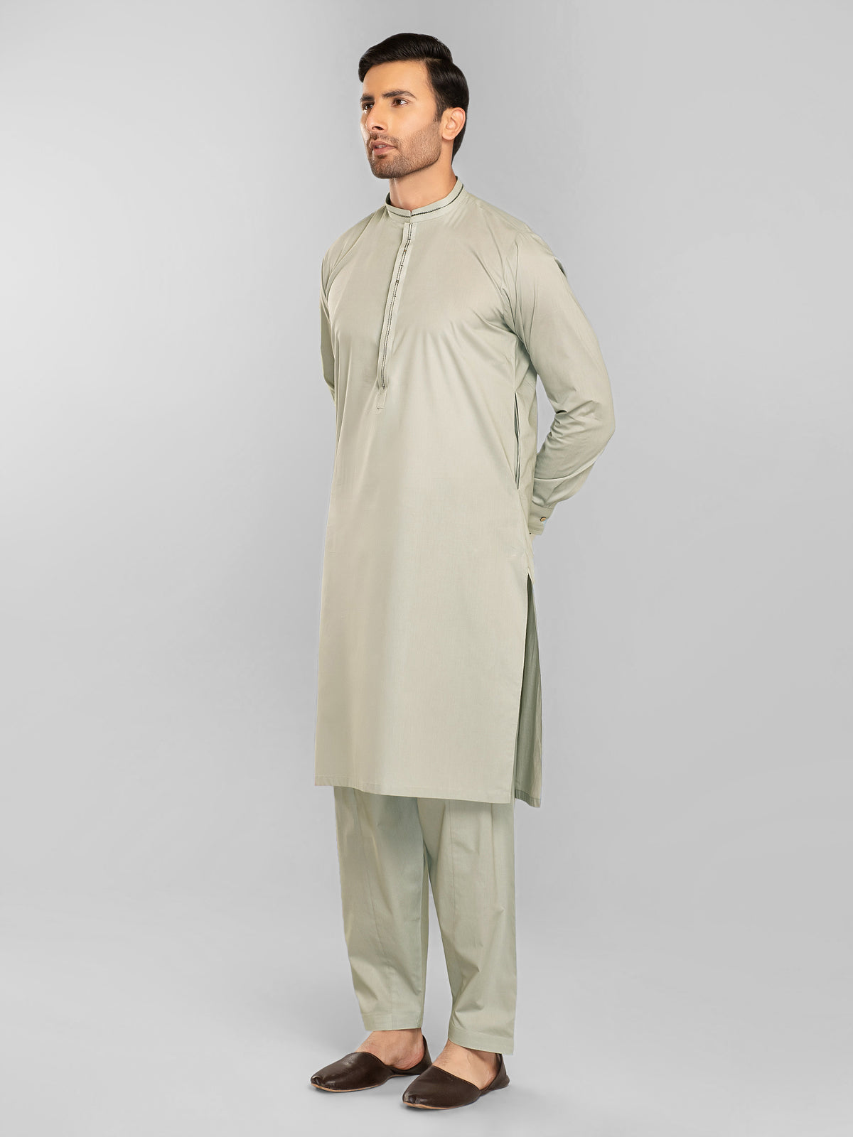 Cotton Suit-Embroidered