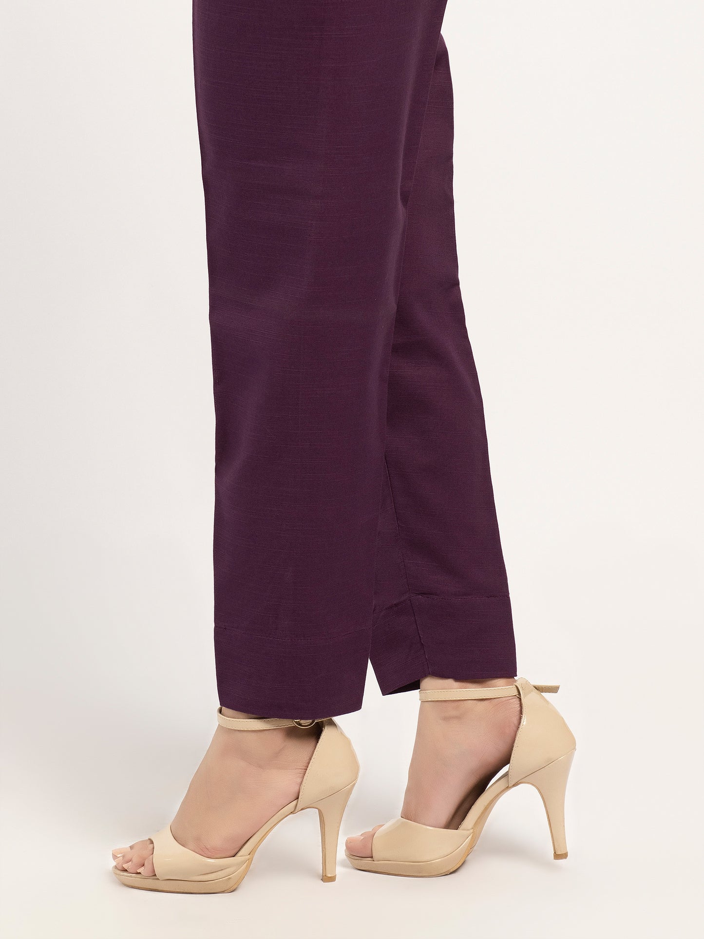 Plain Khaddar Trousers