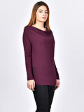 top-with-draped-neck