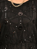 sequined-net-dress