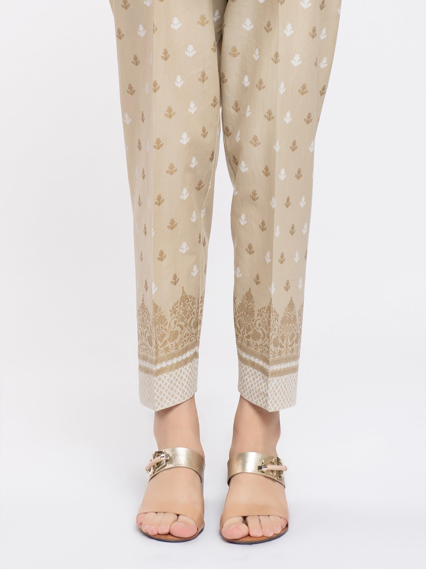 Printed Cambric Trouser