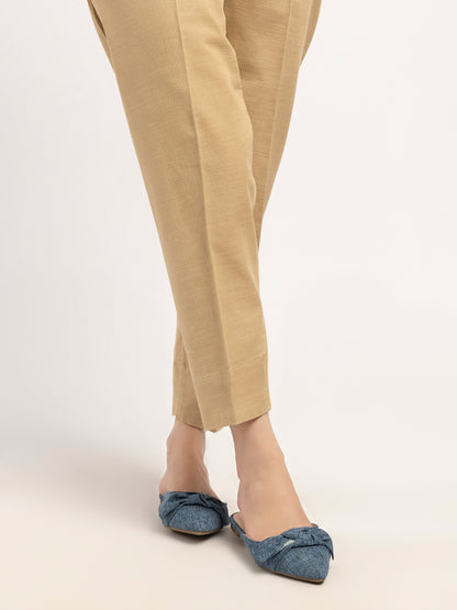 Plain Khaddar Trousers
