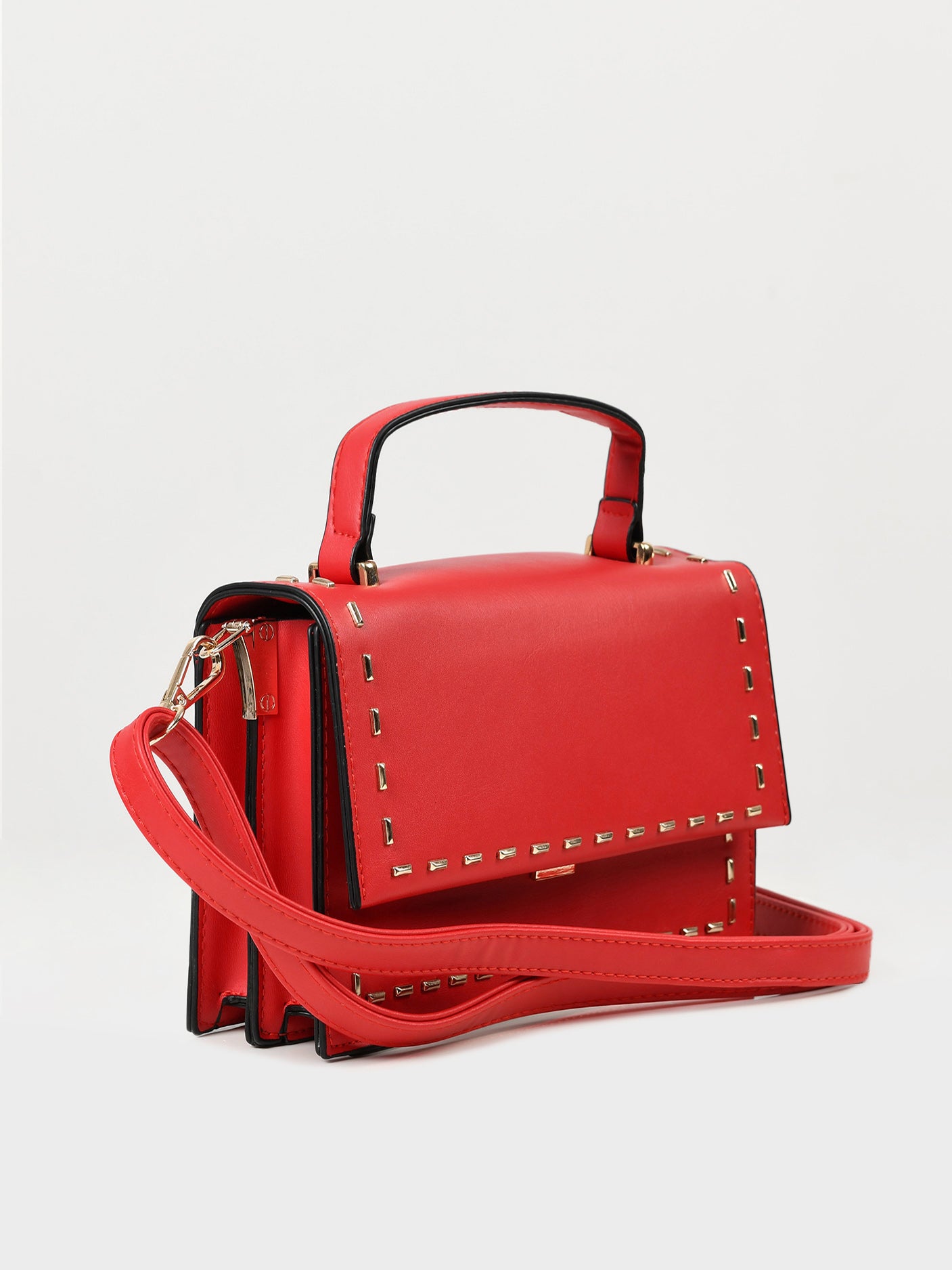 Studded Rectangular Handbag