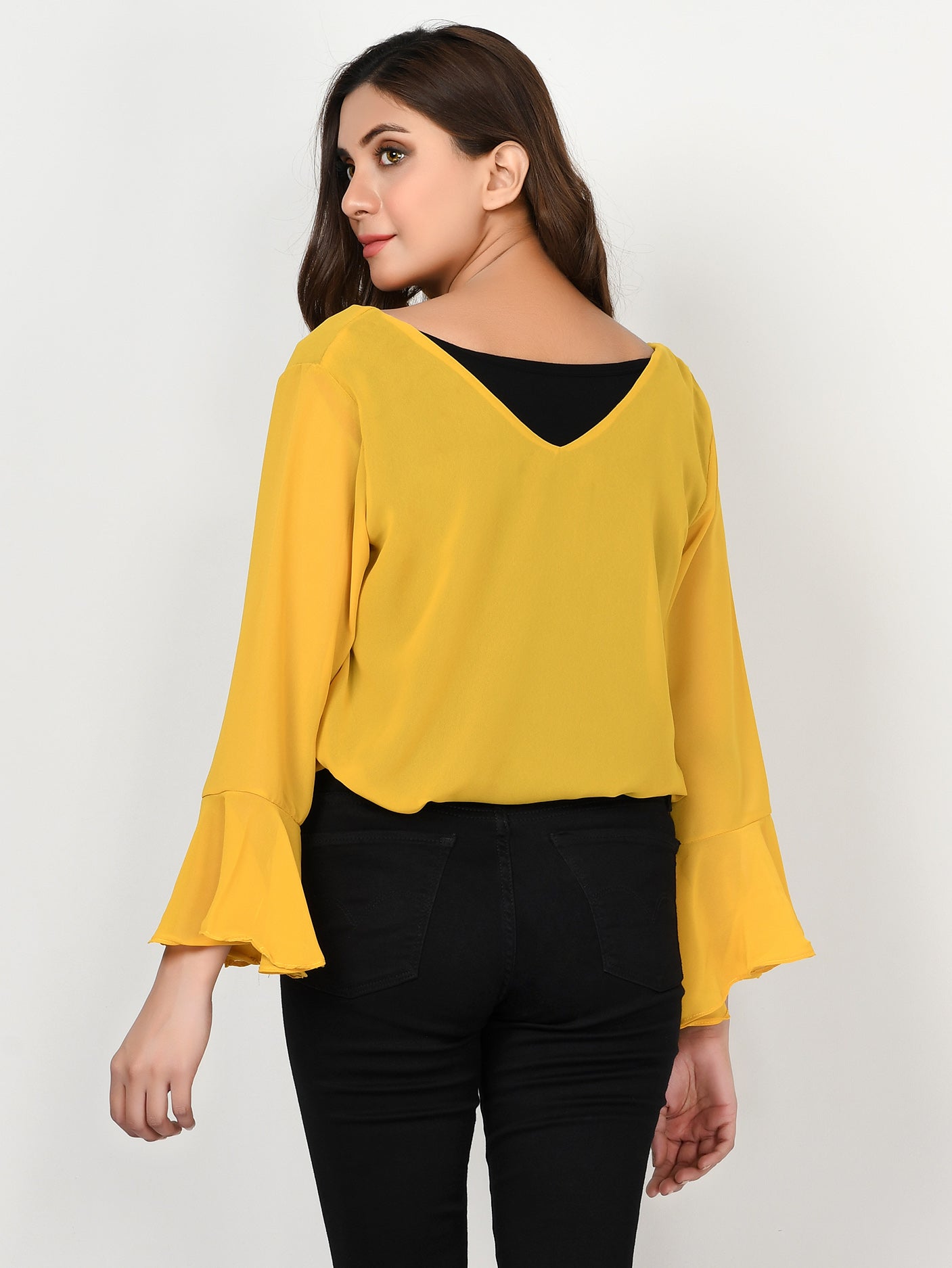 Flare Sleeved Top