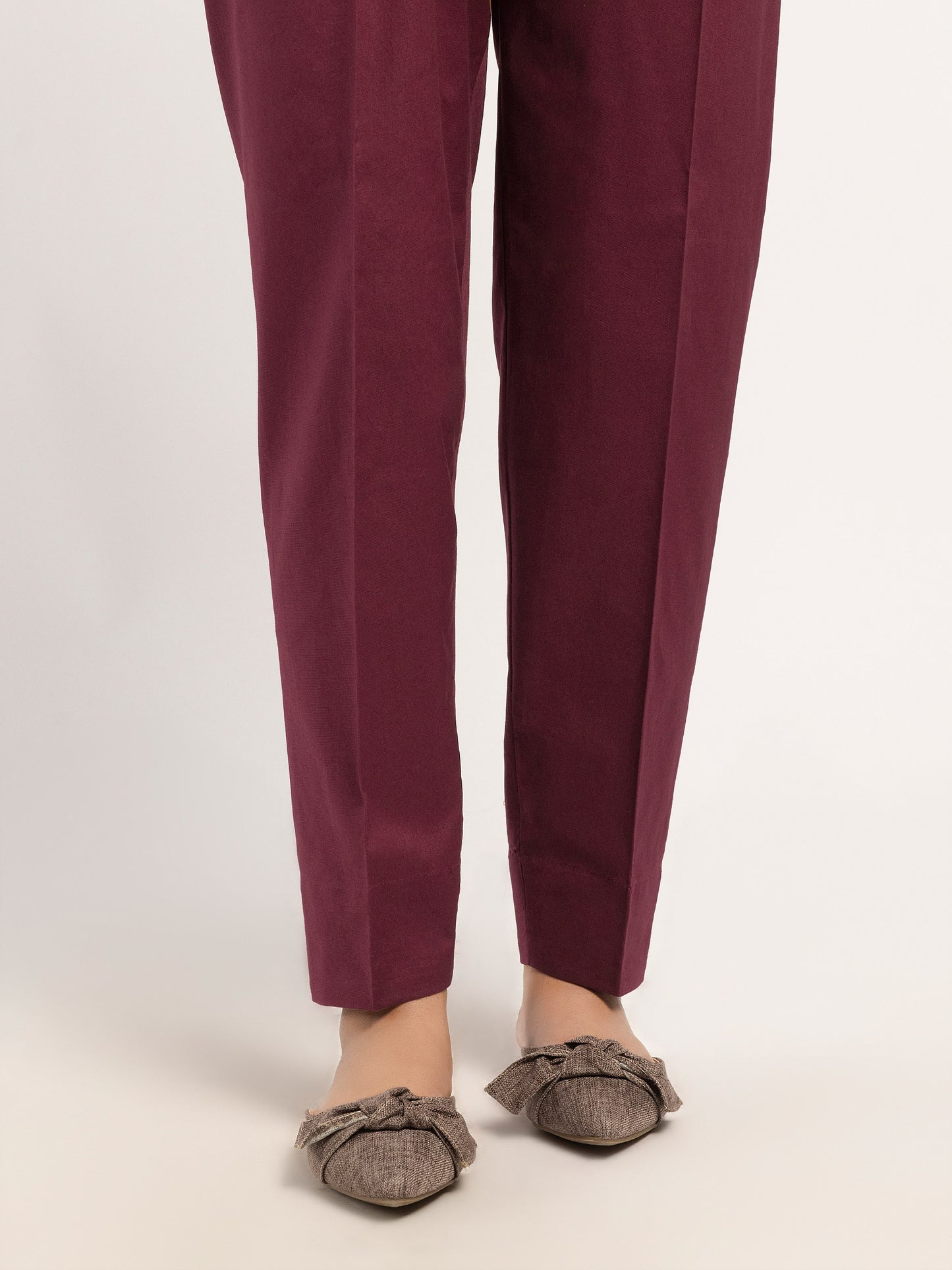 Plain Winter Cotton Trousers