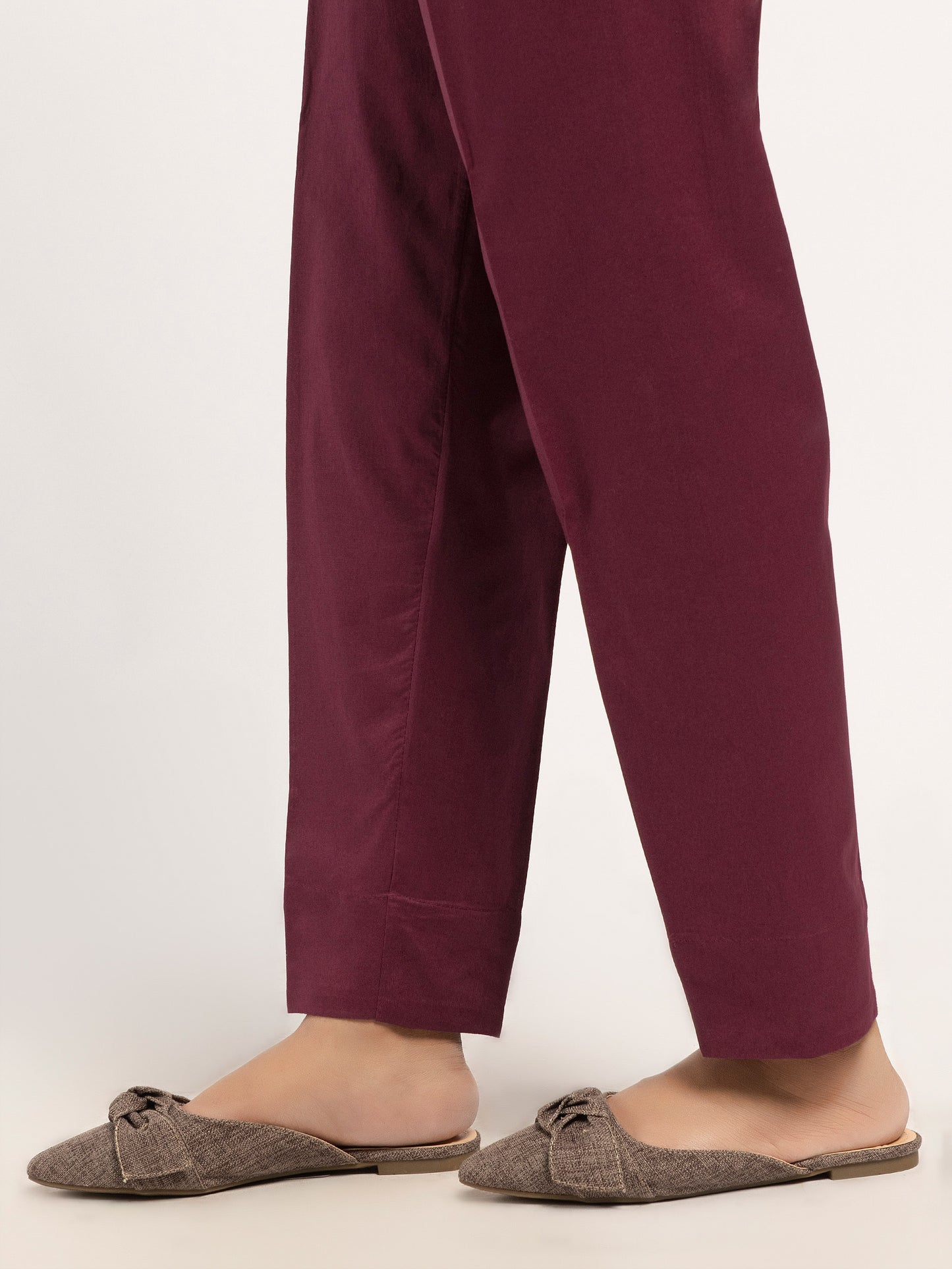 Plain Winter Cotton Trousers