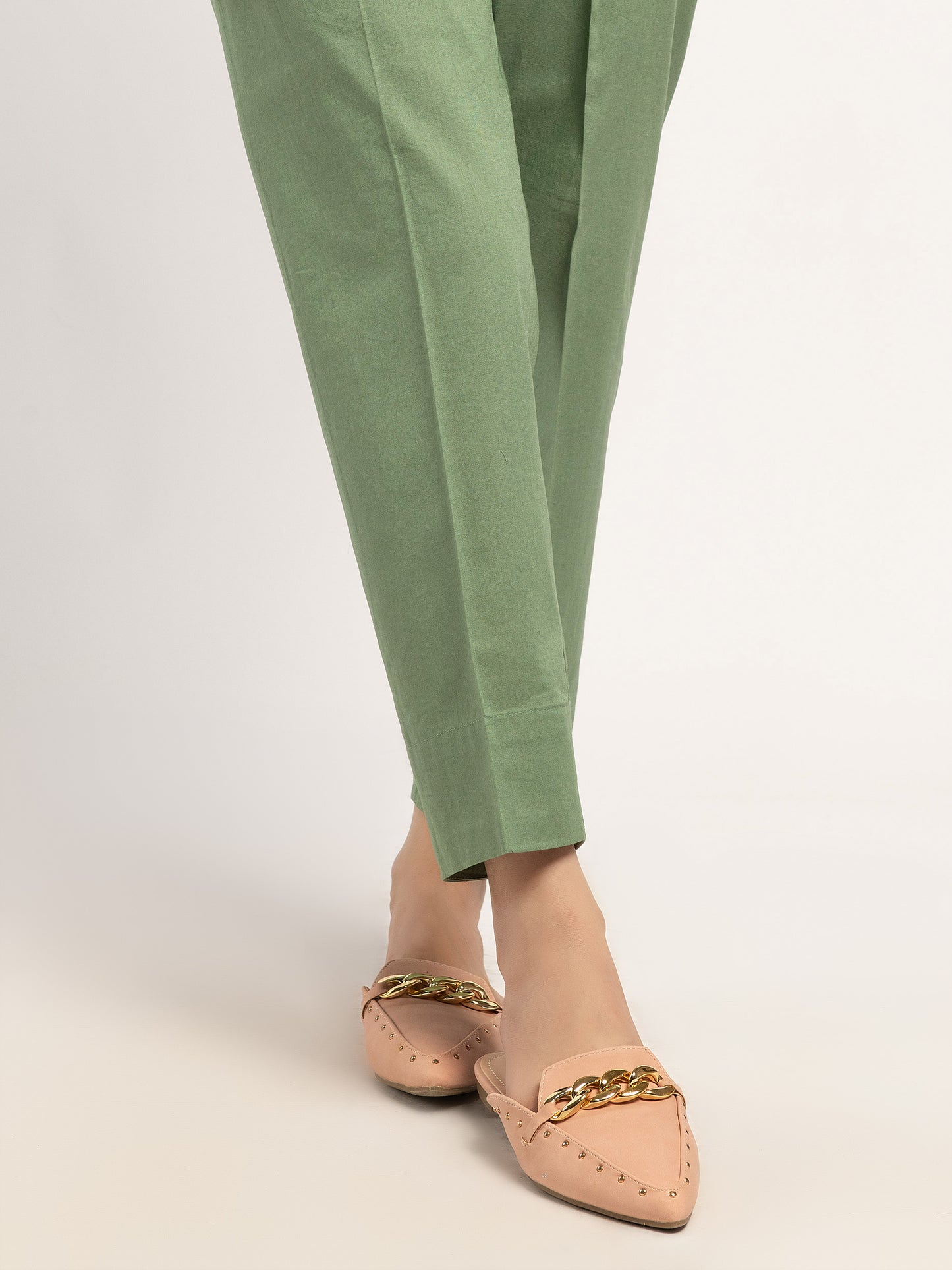 Plain Winter Cotton Trousers