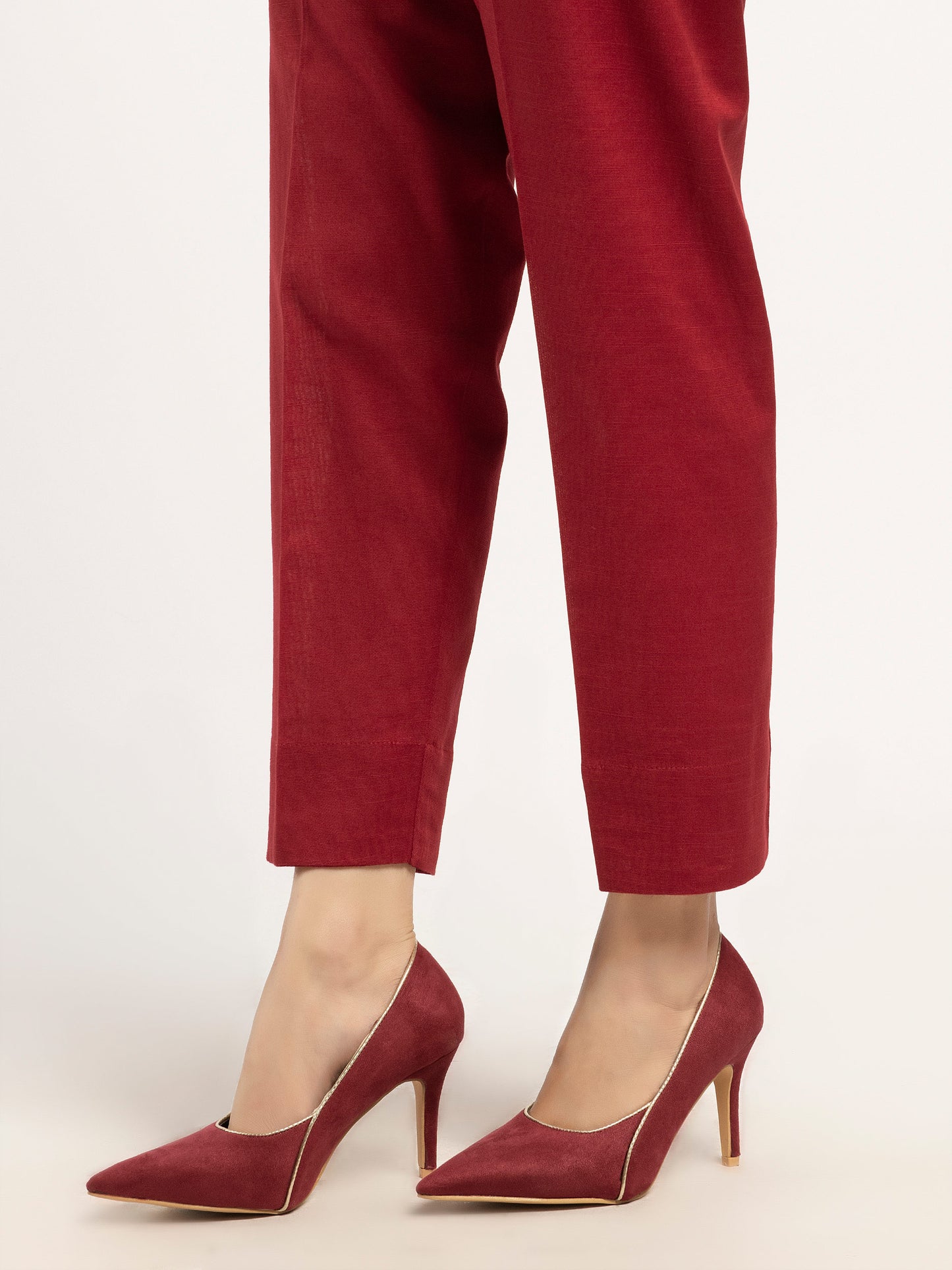 Plain Khaddar Trousers