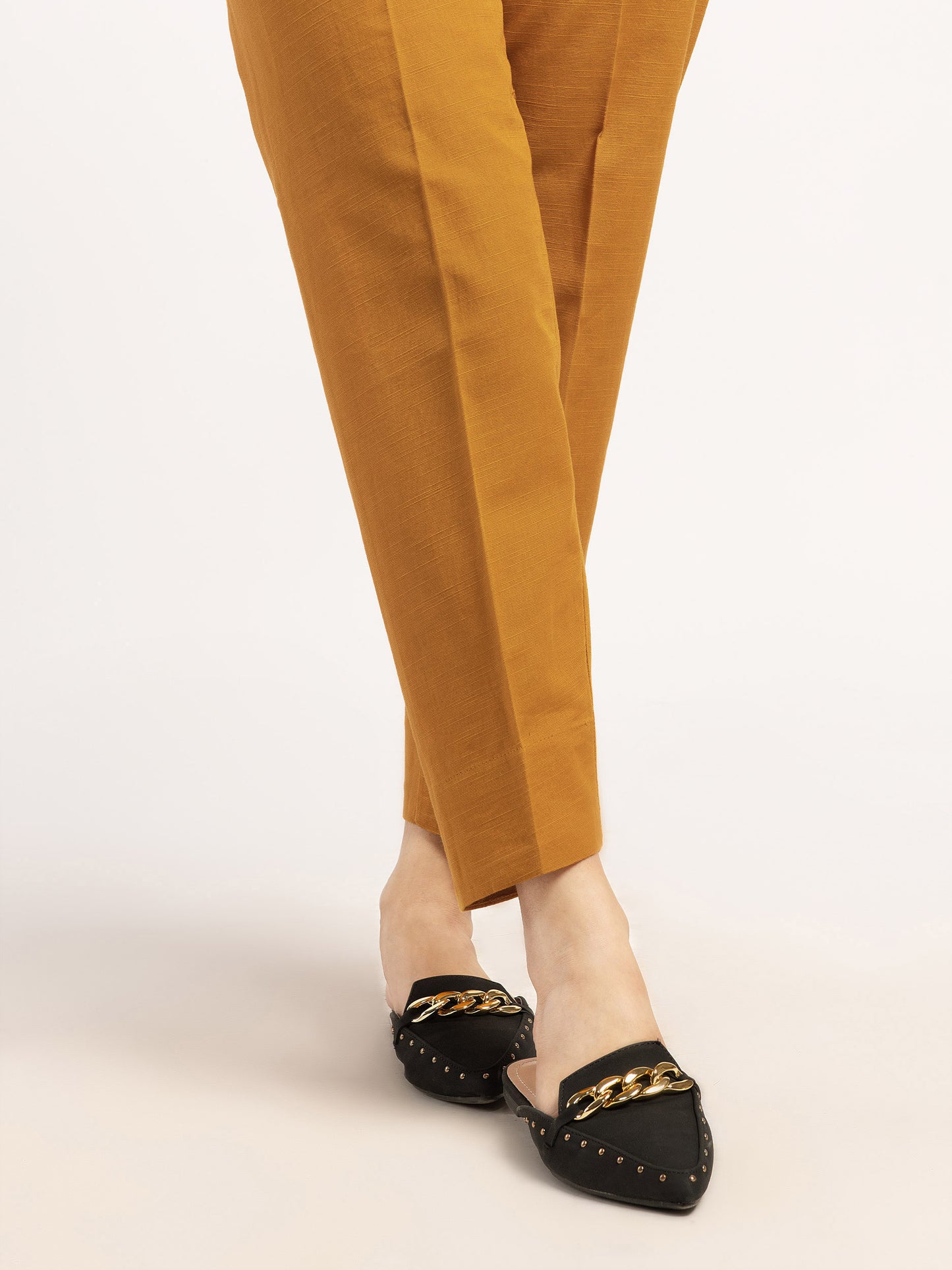 Plain Khaddar Trousers