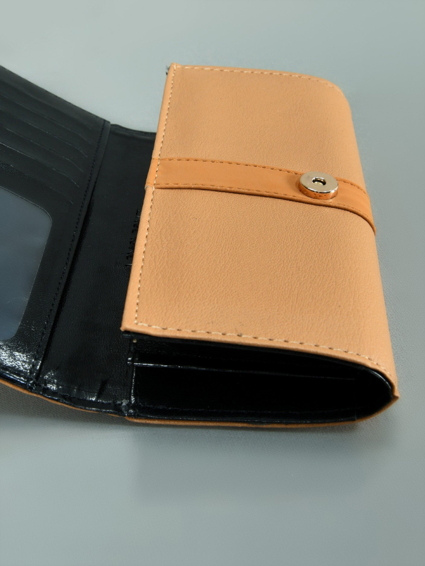 Metallic Strap Wallet