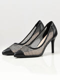 pointed-net-heels---black