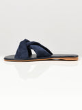knotted-suede-flats---blue