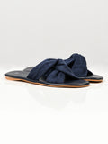 knotted-suede-flats---blue