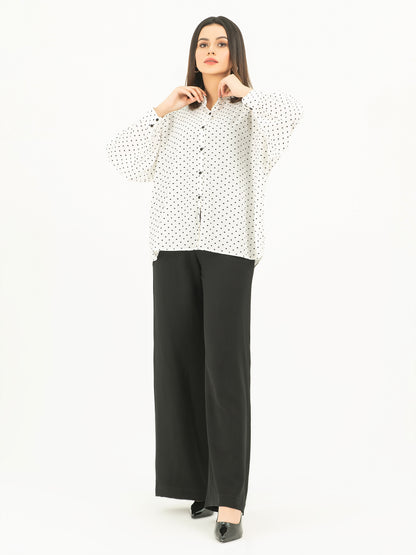 Printed Silk Top