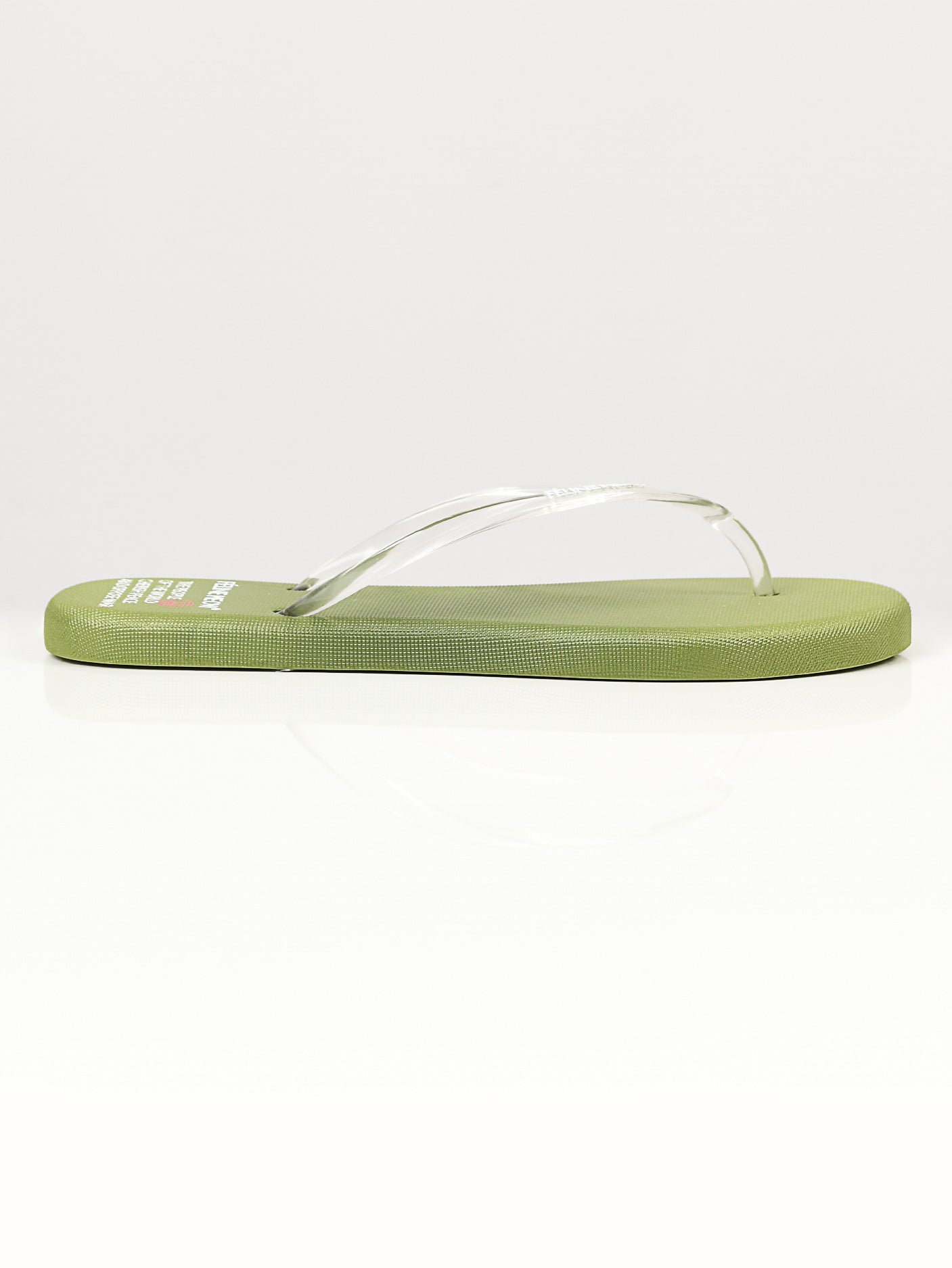 Plain Flip Flops - Green