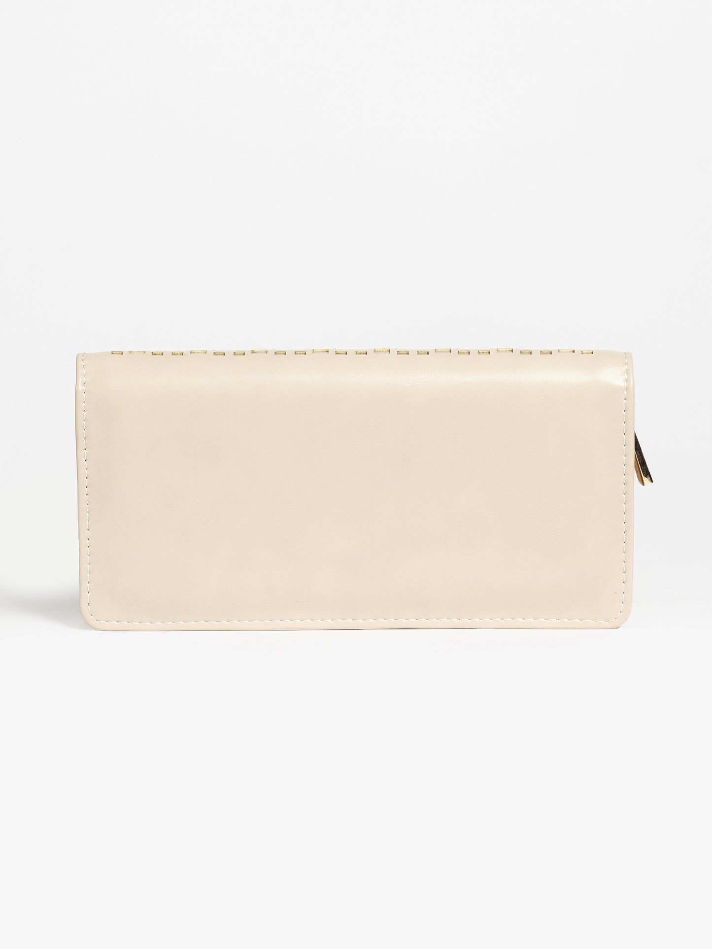 Textured Zipper Wallet