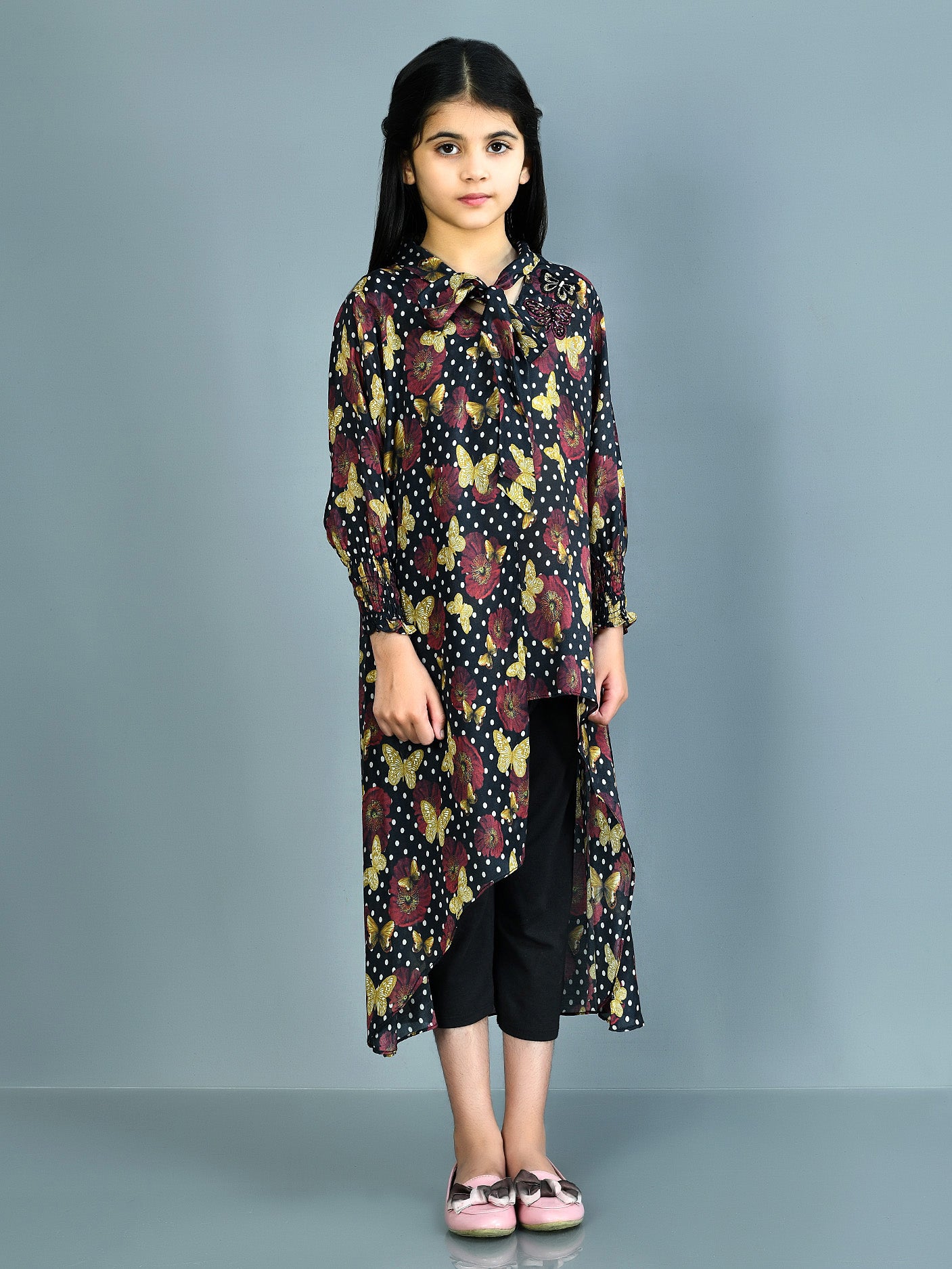 Embellished Silk Shirt