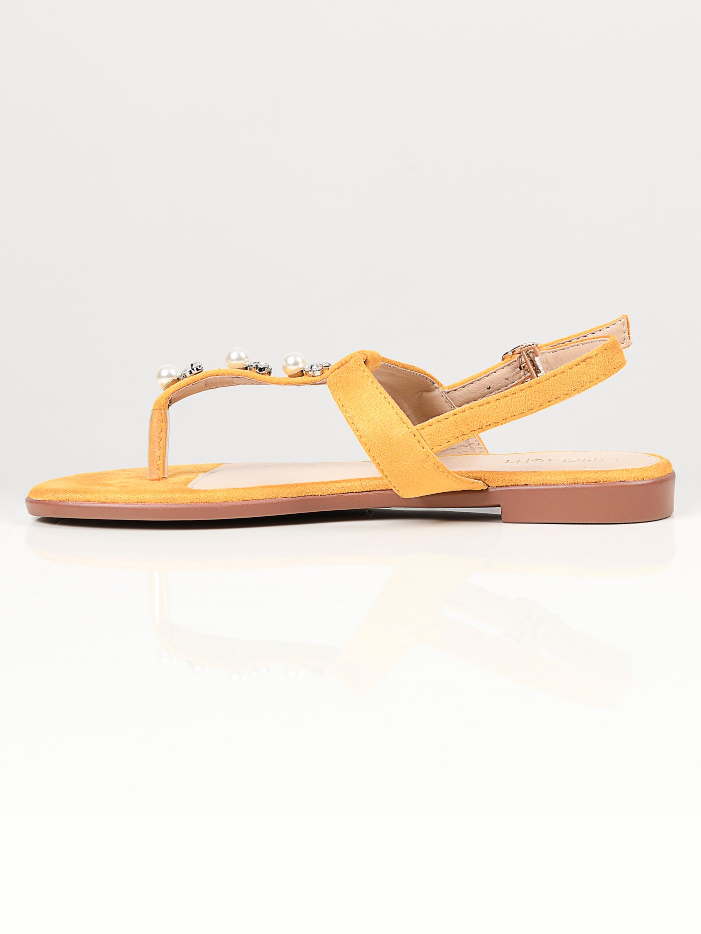 Pearl Sandals - Yellow