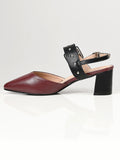 studded-buckle-heels---maroon
