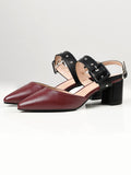 studded-buckle-heels---maroon