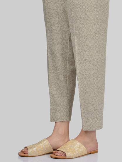 Printed Khaddar Trouser