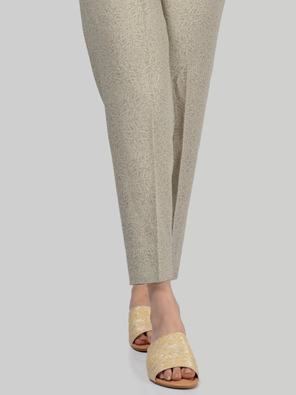 Printed Khaddar Trouser