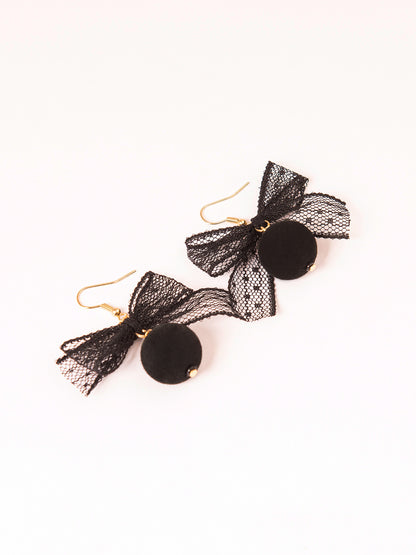 Bow Drop Earrings